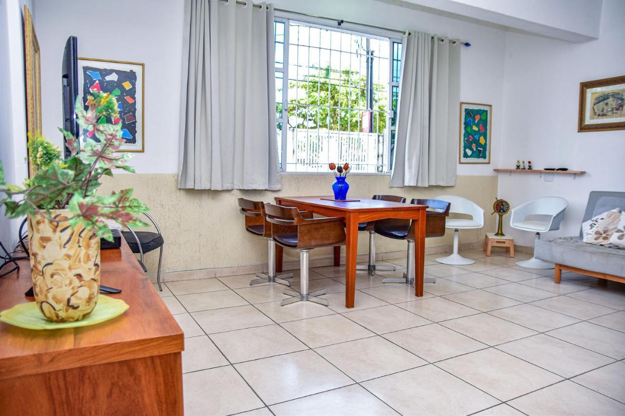 Charmoso Apto A Beira-Mar Com Wi-Fi Em Santos Sp Apartman Kültér fotó