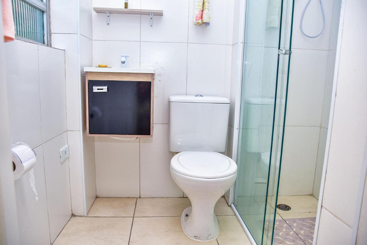 Charmoso Apto A Beira-Mar Com Wi-Fi Em Santos Sp Apartman Kültér fotó